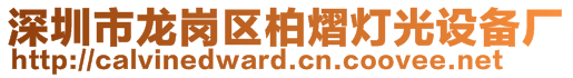 深圳市龍崗區(qū)柏熠燈光設(shè)備廠