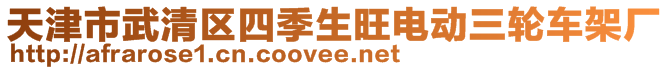 天津市武清區(qū)四季生旺電動(dòng)三輪車架廠