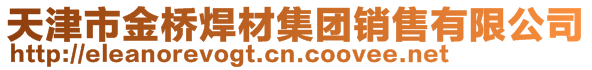 天津市金桥焊材集团销售有限公司