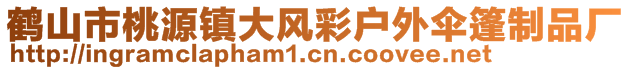 鹤山市桃源镇大风彩户外伞篷制品厂