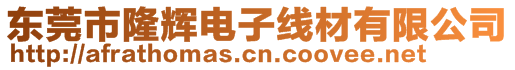 东莞市隆辉电子线材有限公司