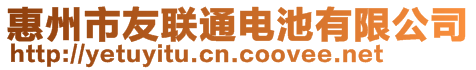 惠州市友聯(lián)通電池有限公司