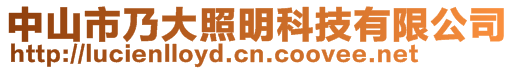 中山市乃大照明科技有限公司