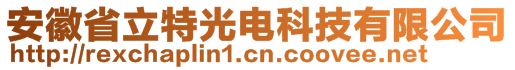 安徽省立特光電科技有限公司