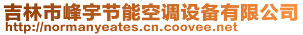 吉林市峰宇节能空调设备有限公司