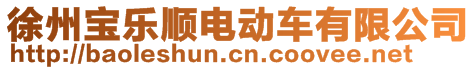 徐州寶樂順電動(dòng)車有限公司