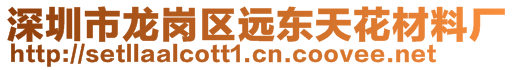 深圳市龍崗區(qū)遠(yuǎn)東天花材料廠