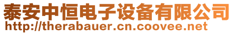 泰安中恒電子設(shè)備有限公司