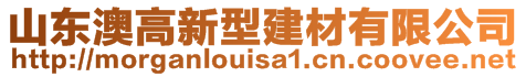 山東澳高新型建材有限公司