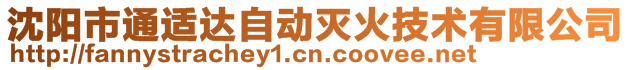 沈阳市通适达自动灭火技术有限公司