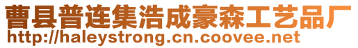 曹縣普連集浩成豪森工藝品廠