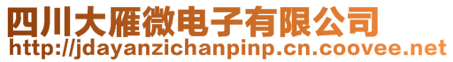 四川大雁微電子有限公司