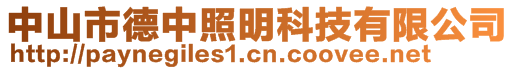中山市德中照明科技有限公司