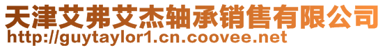 天津艾弗艾杰軸承銷售有限公司