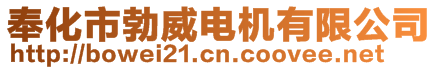 奉化市勃威电机有限公司