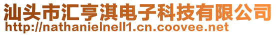 汕頭市匯亨淇電子科技有限公司