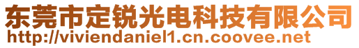 东莞市定锐光电科技有限公司