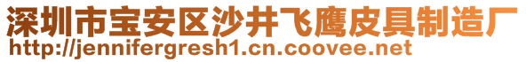 深圳市寶安區(qū)沙井飛鷹皮具制造廠