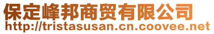 保定峰邦商貿有限公司