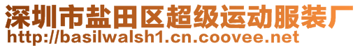 深圳市盐田区超级运动服装厂