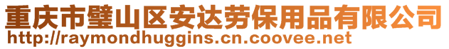 重庆市璧山区安达劳保用品有限公司