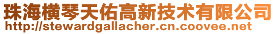 珠海橫琴天佑高新技術有限公司