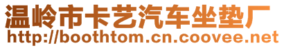 溫嶺市卡藝汽車坐墊廠