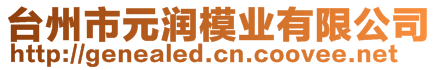 臺(tái)州市元潤(rùn)模業(yè)有限公司