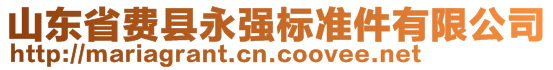 山東省費(fèi)縣永強(qiáng)標(biāo)準(zhǔn)件有限公司