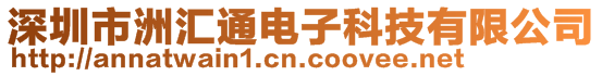 深圳市洲匯通電子科技有限公司