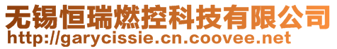 無錫恒瑞燃控科技有限公司