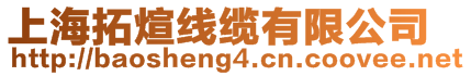 上海拓煊線纜有限公司