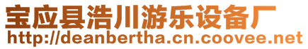 寶應(yīng)縣浩川游樂設(shè)備廠