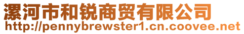 漯河市和銳商貿有限公司