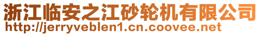 浙江臨安之江砂輪機有限公司