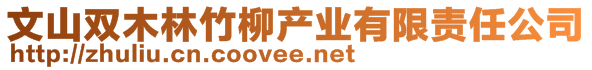 文山双木林竹柳产业有限责任公司