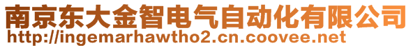 南京東大金智電氣自動化有限公司