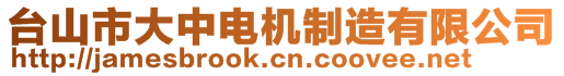 臺山市大中電機(jī)制造有限公司