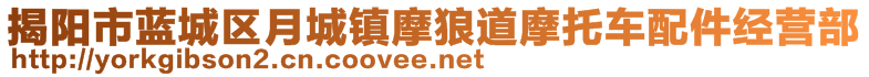 揭阳市蓝城区月城镇摩狼道摩托车配件经营部