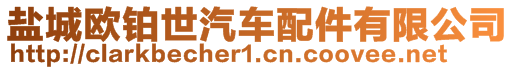 鹽城歐鉑世汽車配件有限公司