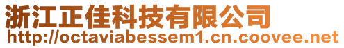 浙江正佳科技有限公司