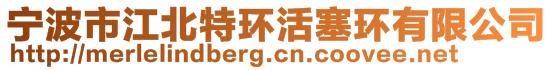 寧波市江北特環(huán)活塞環(huán)有限公司