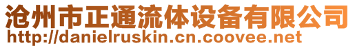 滄州市正通流體設備有限公司