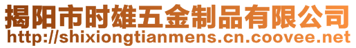 揭陽市時雄五金制品有限公司
