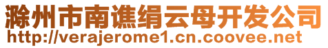 滁州市南譙絹云母開發(fā)公司