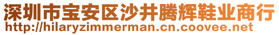深圳市寶安區沙井騰輝鞋業商行