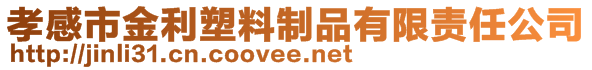 孝感市金利塑料制品有限责任公司