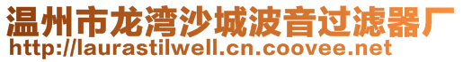 溫州市龍灣沙城波音過濾器廠