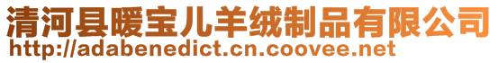 清河縣暖寶兒羊絨制品有限公司