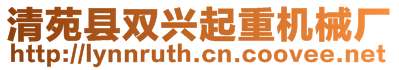 清苑縣雙興起重機械廠